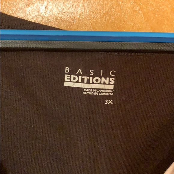 Chocolate brown short sleeve top - Picture 4 of 5